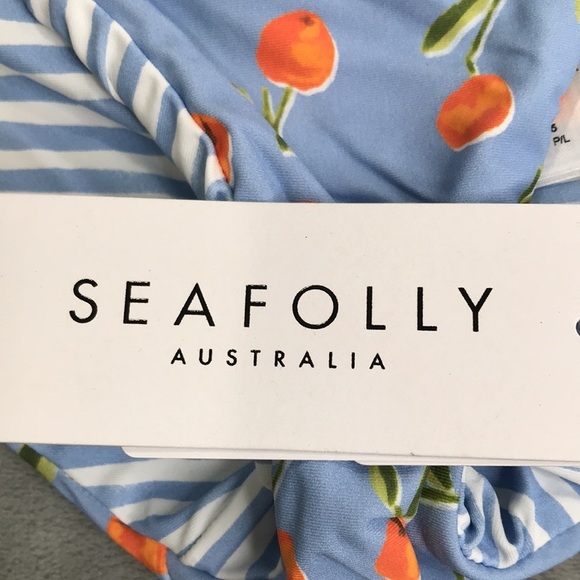 Seafolly Summer Crush Bikini Top and Bottom New - Picture 2 of 12